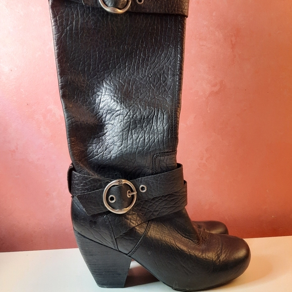 Lucky Brand black leather boots - Picture 2 of 6